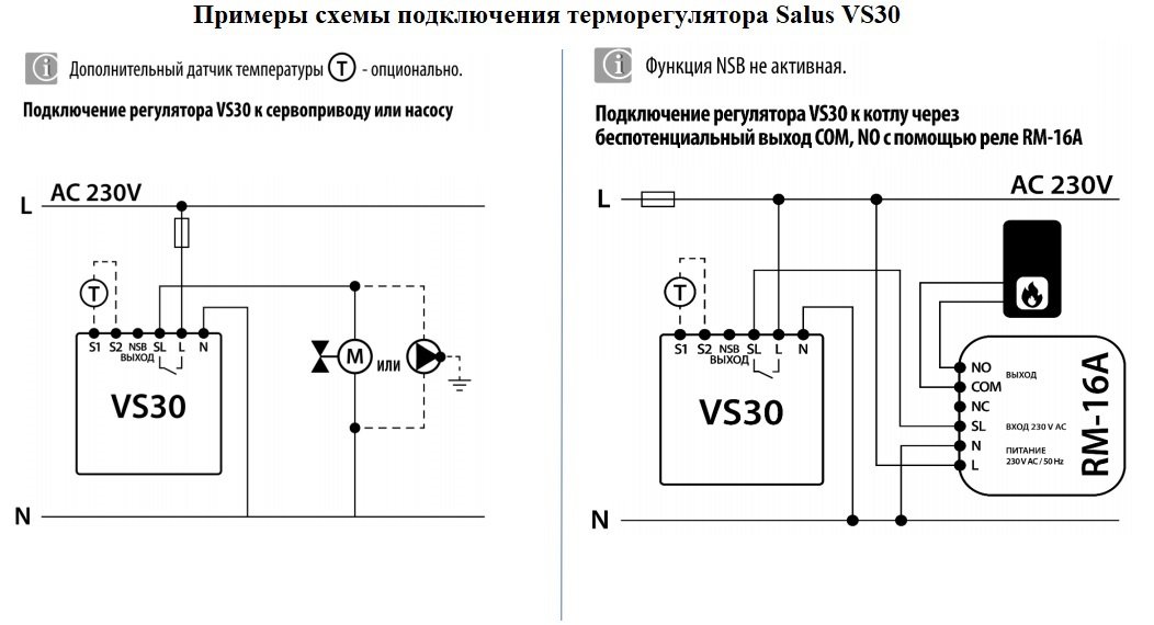Схема VS30W