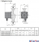 Циркуляционный насос для солнечного коллектора Calpeda NCE EL 15-60/130 (0.042 кВт, напор max 6 м) 0