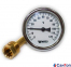 Биметаллический термометр для котла WATTS F+R801 OR (100 мм, 0-120 °C) аксиальный с погружной гильзой (100 мм, 1/2
