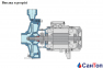 Відцентровий насос для води Calpeda B-NM 20/160A/A (1.1 кВт, напір max 36 м) моноблочний з різьбовими розтрубами (корпус з бронзи) 1
