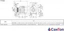 Центробежный насос для воды Calpeda NM4 80/31B (11 кВт, напор max 30.7 м) моноблочный 1