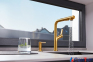 Дозатор жидкости для мытья посуды Armatura Duero Gold 3