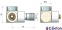Комплект SCHLOSSER ексклюзивний Антична Латунь Форма осьова, лівий GZ 1/2 x 16 × 2 1