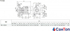 Відцентровий насос для води Calpeda NM EI 65/20A (22 кВт, напор max 56.5 м) моноблочний з інвертором I-MAT 3