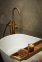Підлоговий змішувач для ванни Armatura Moza Gold 4