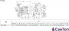 Відцентровий насос для води Calpeda NM EI 65/25C (22 кВт, напор max 64 м) моноблочний з інвертором I-MAT 3