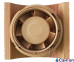 Вентилятор Турбовент MM 100-S для саун, бань (полукруглая панель) 1