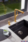 Змішувач для кухні Armatura Duero Design Gold з витяжним душем 1