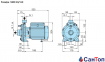 Відцентровий насос для води Calpeda B-NMDM 20/110B/A (0.45 кВт, напір max 33 м) моноблочний, однофазний з різьбовими розтрубами (корпус з бронзи) 0