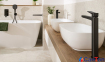 Змішувач для умивальника Armatura Malaga Black (високий) 3