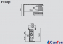 Внутрипольный конвектор Polvax KV.135.1500.245 1