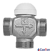 Трехходовой термостатический клапан Herz CALIS-TS G 3/4