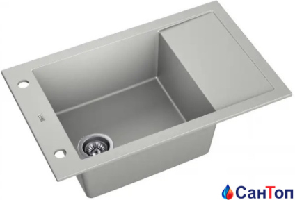 Гранітна кухонна мийка AXIS A-point 40, concrete