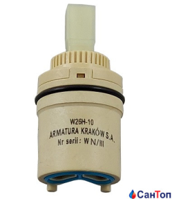 Головка керамічна Armatura W26H-10 для змішувачів Morganit