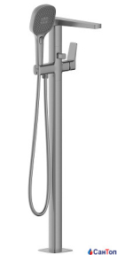 Підлоговий змішувач для ванни Armatura Malaga Metal Grey