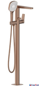 Підлоговий змішувач для ванни Armatura Malaga Rose Gold