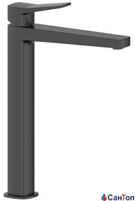 Змішувач для умивальника Armatura Malaga Black (високий)