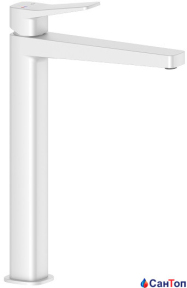Смеситель для умывальника Armatura Malaga White (высокий)