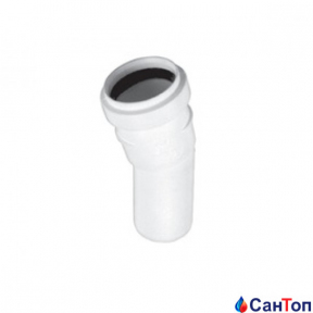 Колено для внутренней канализации Magnaplast HTB 32/15 мм (белое)