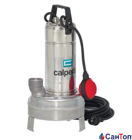 Дренажный насос Calpeda GXV 40-9 (0.9 кВт, напор max 9 м) для грязной воды