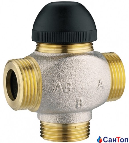 Клапан термостатичний триходовий 7762 H для змішування чи розподілення, DN 15 (3/4) KVs 2.5