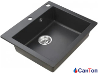 Гранитная кухонная мойка AXIS Mojito 60, night glow