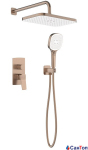 Душова система Armatura Malaga Brushed Rose Gold прихованого монтажу