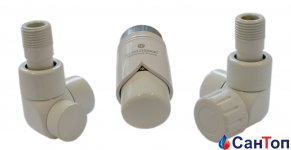 Комплект SCHLOSSER Lux термостатический Белый Форма осевая, левый GZ 1/2 x GW 1/2