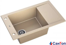 Гранітна кухонна мийка AXIS A-point 40, biege