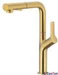 Змішувач для кухні Armatura Duero Design Gold з витяжним душем
