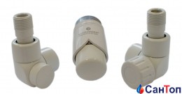 Комплект SCHLOSSER Lux термостатический Белый Форма осевая, правый GZ 1/2 x GW 1/2