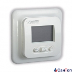 Комнатный термостат WATTS EFHT-LCD электронный скрытого монтажа