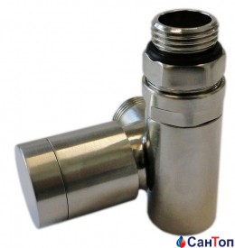 Клапан SCHLOSSER Combi Plus з ручним регулюванням, сталь, форма права GW M22x1,5 x 16 × 2