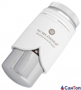 Термостатическая головка SCHLOSSER SH Brillant Белый-Хром (М30х1,5)