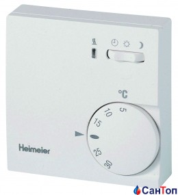 Комнатный термостат Heimeier с режимом понижения температуры