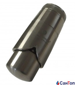 Термостатична головка SCHLOSSER Dz Brillant, сталь (Danfoss кліпса)