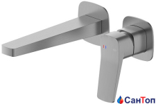 Смеситель для умывальника Armatura Malaga Gun Metal Grey скрытого монтажа