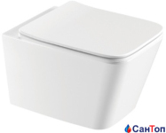 Подвесной унитаз Armaform Elan Tornado, белый с сиденьем (520x365x345 мм)