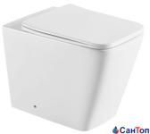 Подвесной унитаз Armaform H-8002, белый с сиденьем (540x360x410 мм)