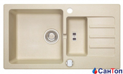 Гранітна кухонна мийка AXIS Malibu 40, бежева