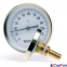 Біметалічний термометр WATTS F+R801 SD (100 мм, 0-120 °C) аксіальний із занурювальною гільзою (50 мм, 1/2