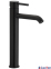 Змішувач для умивальника Armatura Moza Black (чорний, високий)
