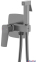 Смеситель для биде Armatura Malaga Gun Metal Grey скрытого монтажа