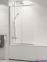 Ширма для ванной New Trendy Sensi 85x150, прозрачное стекло