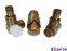 Комплект SCHLOSSER ексклюзивний Антична Латунь Форма осьова, лівий GZ 1/2 x 15 × 1