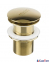 Донний клапан для раковини Newarc золотий (Ø 75 мм)