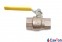 Кран шаровый Ferro для газа 3/4' в/в ручка-рычаг